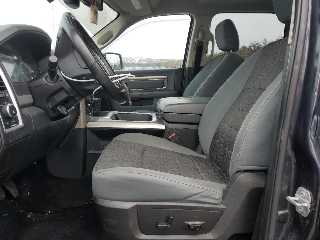 2017 RAM 1500 VIN 1C6RR7LTXHS649159 Copart auction photo, front end / side damage thumbnail 7