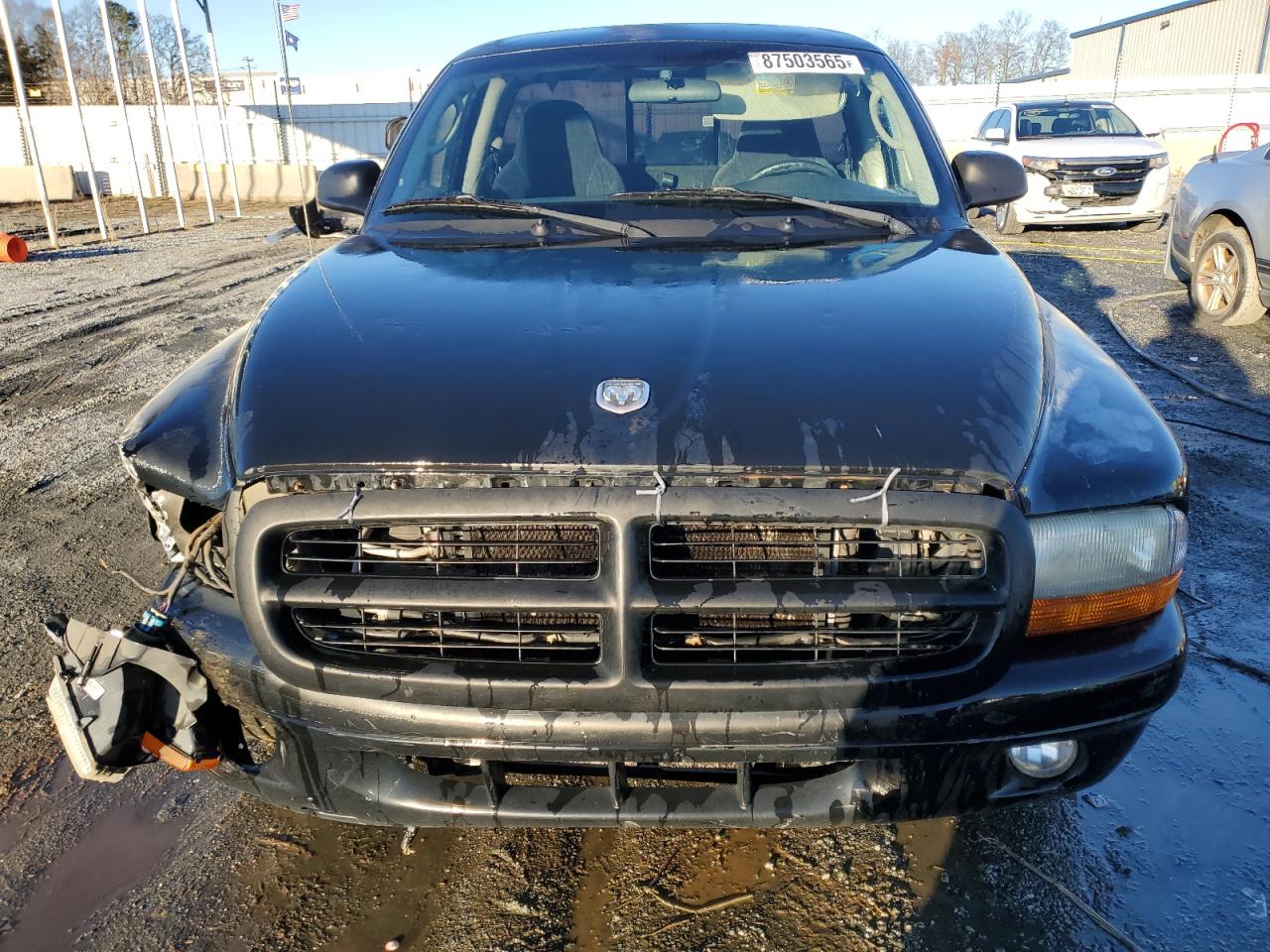 2003 Dodge Dakota VIN 1D7FL76Z53S266631 Copart auction photo, front end damage thumbnail 5