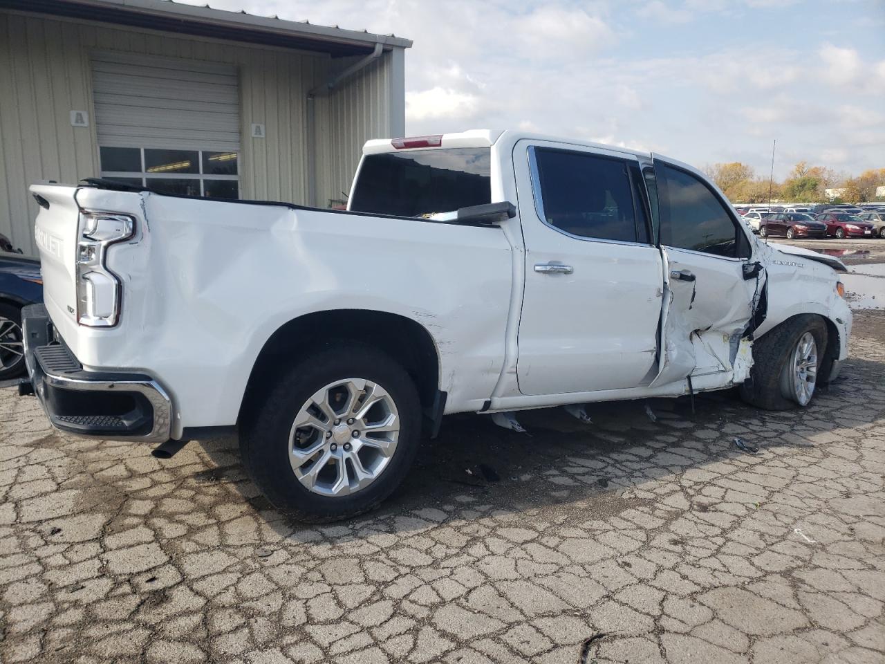 2023 Chevrolet Silverado VIN 2GCUDGED1P1153785 Copart auction photo, all over damage thumbnail 3
