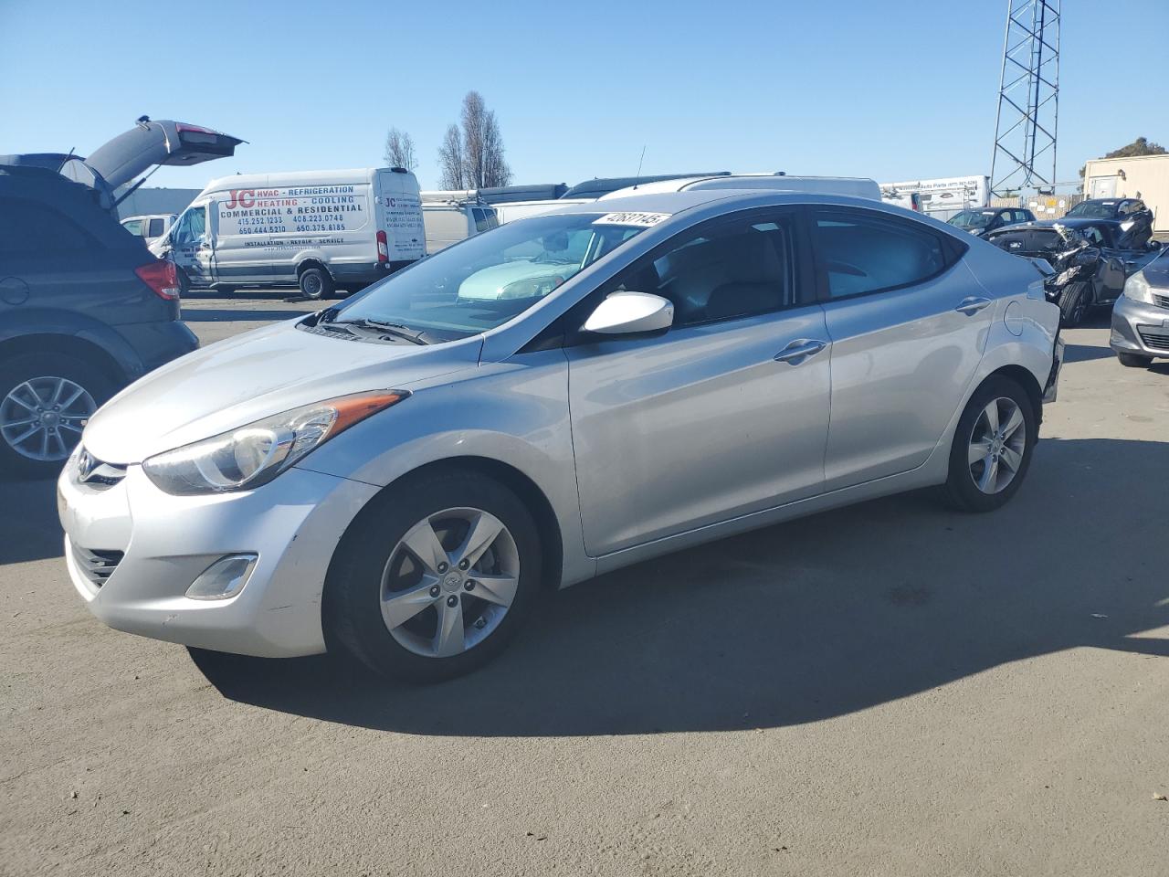 2012 Hyundai Elantra VIN KMHDH4AE2CU331358