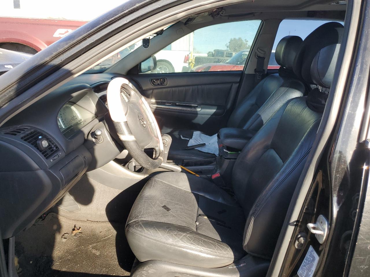 2002 Toyota Camry VIN 4T1BF30K32U001421 Copart auction photo, burn damage thumbnail 7