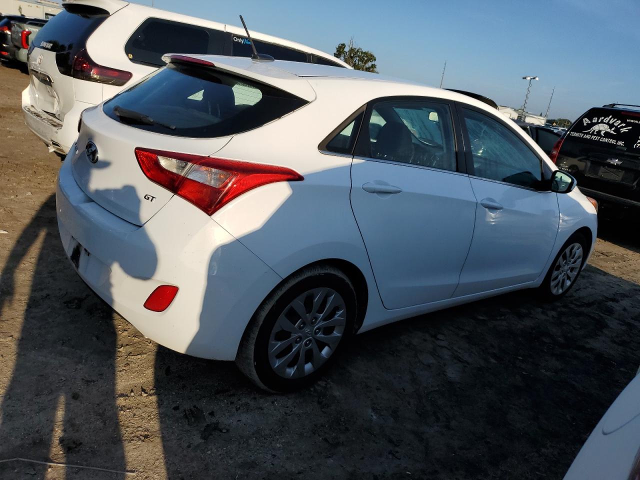2017 Hyundai Elantra VIN KMHD35LH1HU368999 Copart auction photo, water/flood damage thumbnail 3