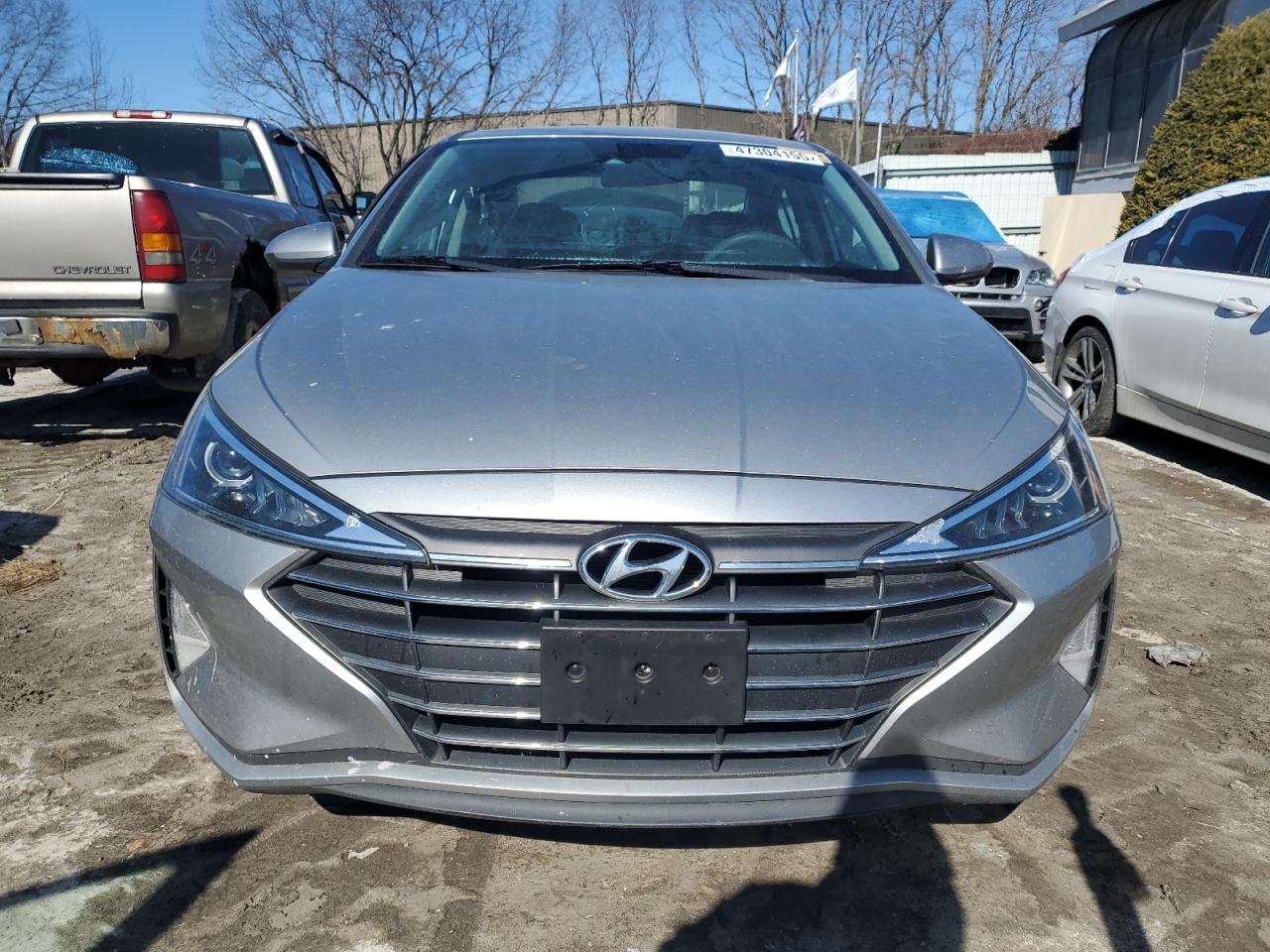 2020 Hyundai Elantra VIN 5NPD74LFXLH562029 Copart auction photo, side damage thumbnail 5