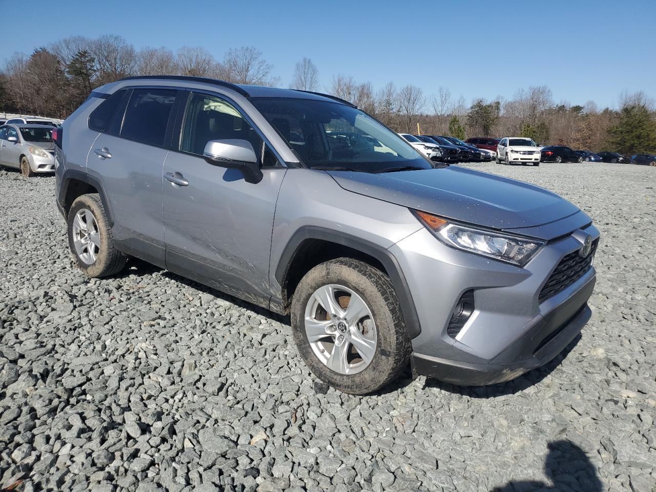 2019 Toyota RAV 4 VIN JTMW1RFV9KD014344 Copart auction photo, rear end damage thumbnail 4