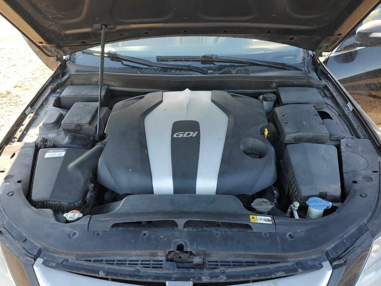 2014 Hyundai Genesis VIN KMHGC4DD1EU265693 Copart auction photo, front end / side damage thumbnail 11