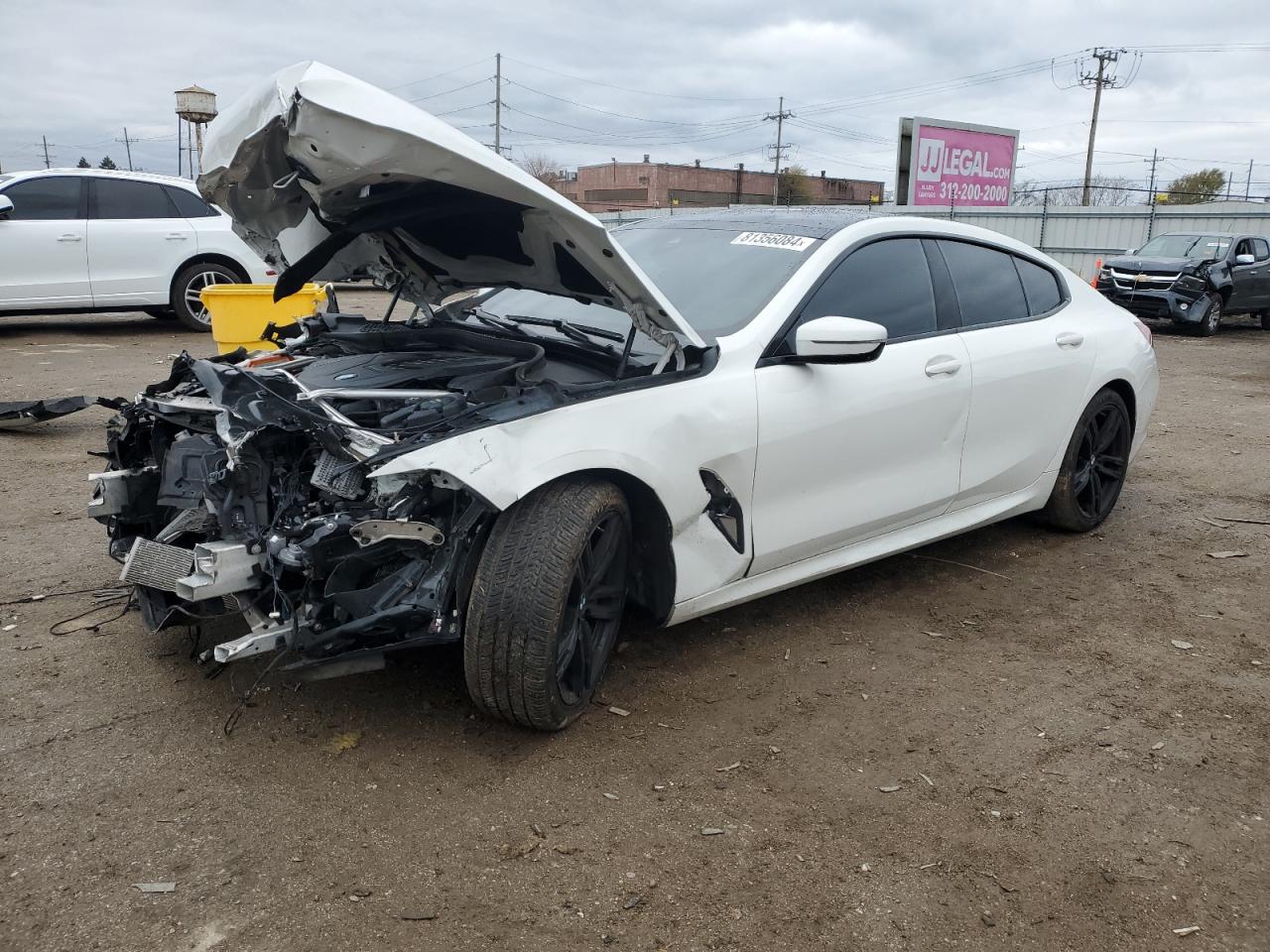 2022 BMW 8er VIN WBAGV4C01NCJ30083 - Copart auction photo