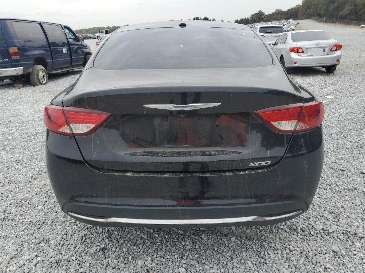 2015 Chrysler 200 VIN 1C3CCCAB8FN583519 Copart auction photo, front end damage thumbnail 6