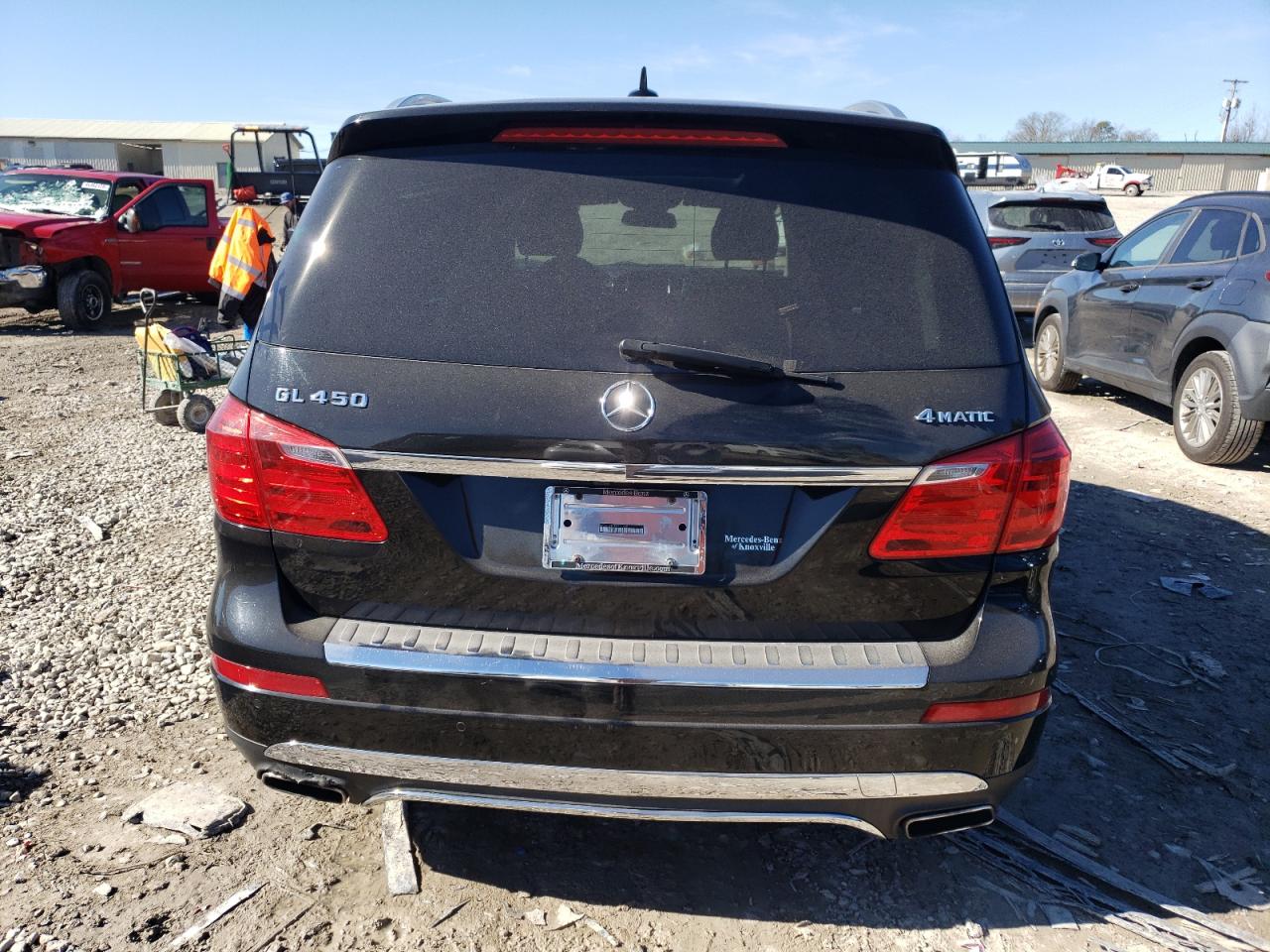 2014 Mercedes-Benz GL-klasse VIN 4JGDF7CE1EA331909 Copart auction photo, mechanical / minor dent/scratches damage thumbnail 6