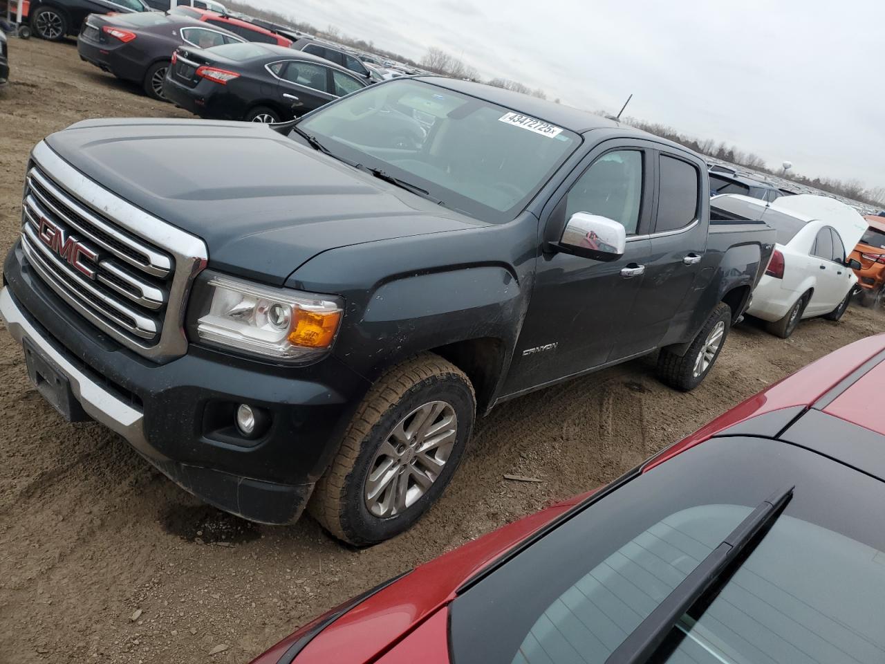 2017 GMC Canyon VIN 1GTG6DEN5H1225500