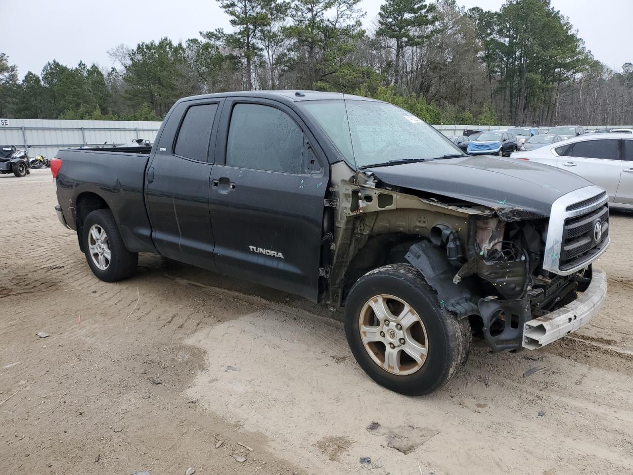 2012 Toyota Tundra VIN 5TFRY5F18CX121383 Copart auction photo, front end / side damage thumbnail 4