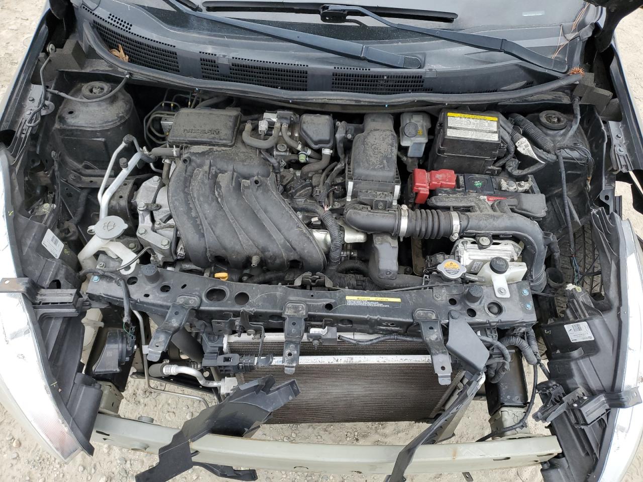 2019 Nissan Versa VIN 3N1CN7AP8KL829720 Copart auction photo, front end / rear end damage thumbnail 12