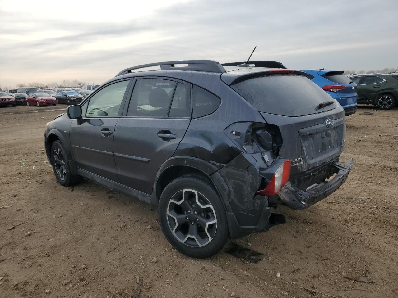 2014 Subaru XV VIN JF2GPAKC7E8208975 Copart auction photo, all over damage thumbnail 2