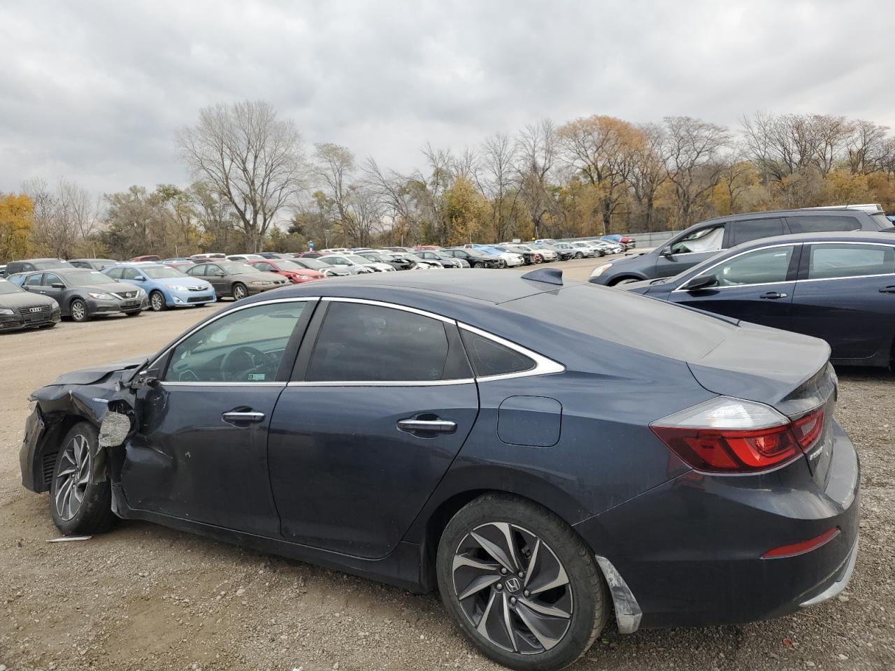 2022 Honda Insight VIN 19XZE4F98NE009954 Copart auction photo, front end / undercarriage damage thumbnail 2