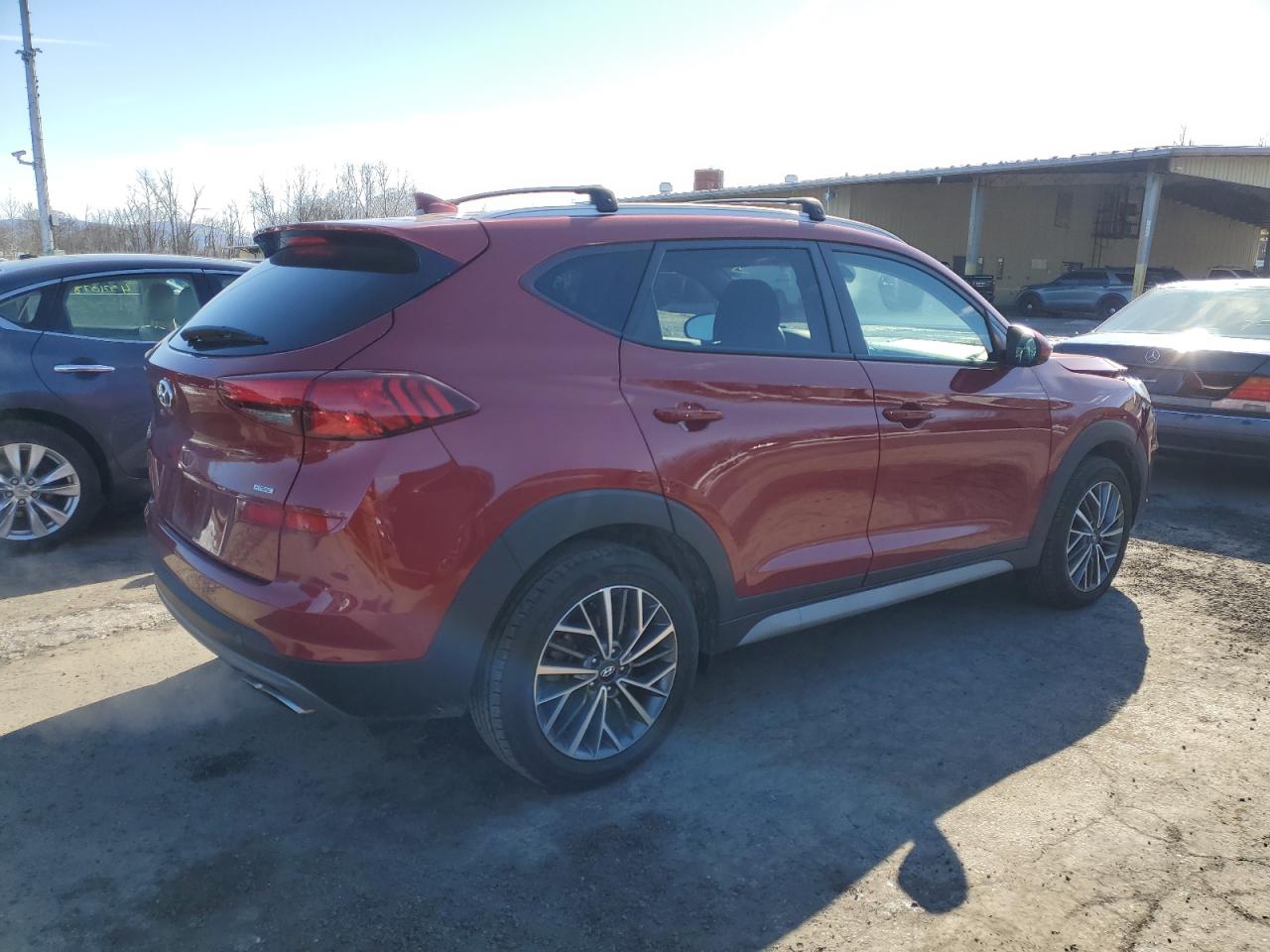 2021 Hyundai Tucson VIN KM8J3CAL2MU408211 Copart auction photo, front end / minor dent/scratches damage thumbnail 3
