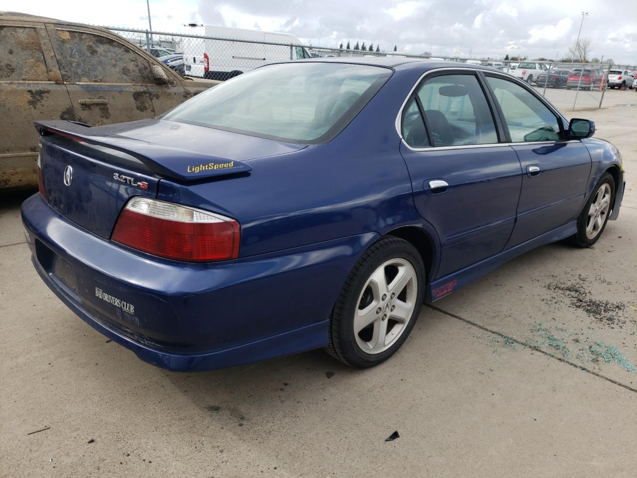 2002 Acura TL VIN 19UUA56892A034753 Copart auction photo, front end damage thumbnail 3