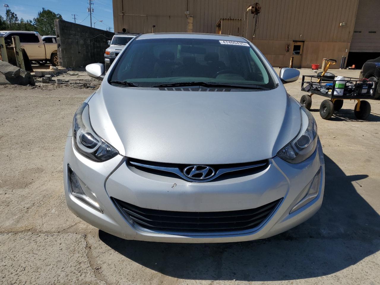 2015 Hyundai Elantra VIN 5NPDH4AE8FH603902 Copart auction photo, mechanical damage thumbnail 5