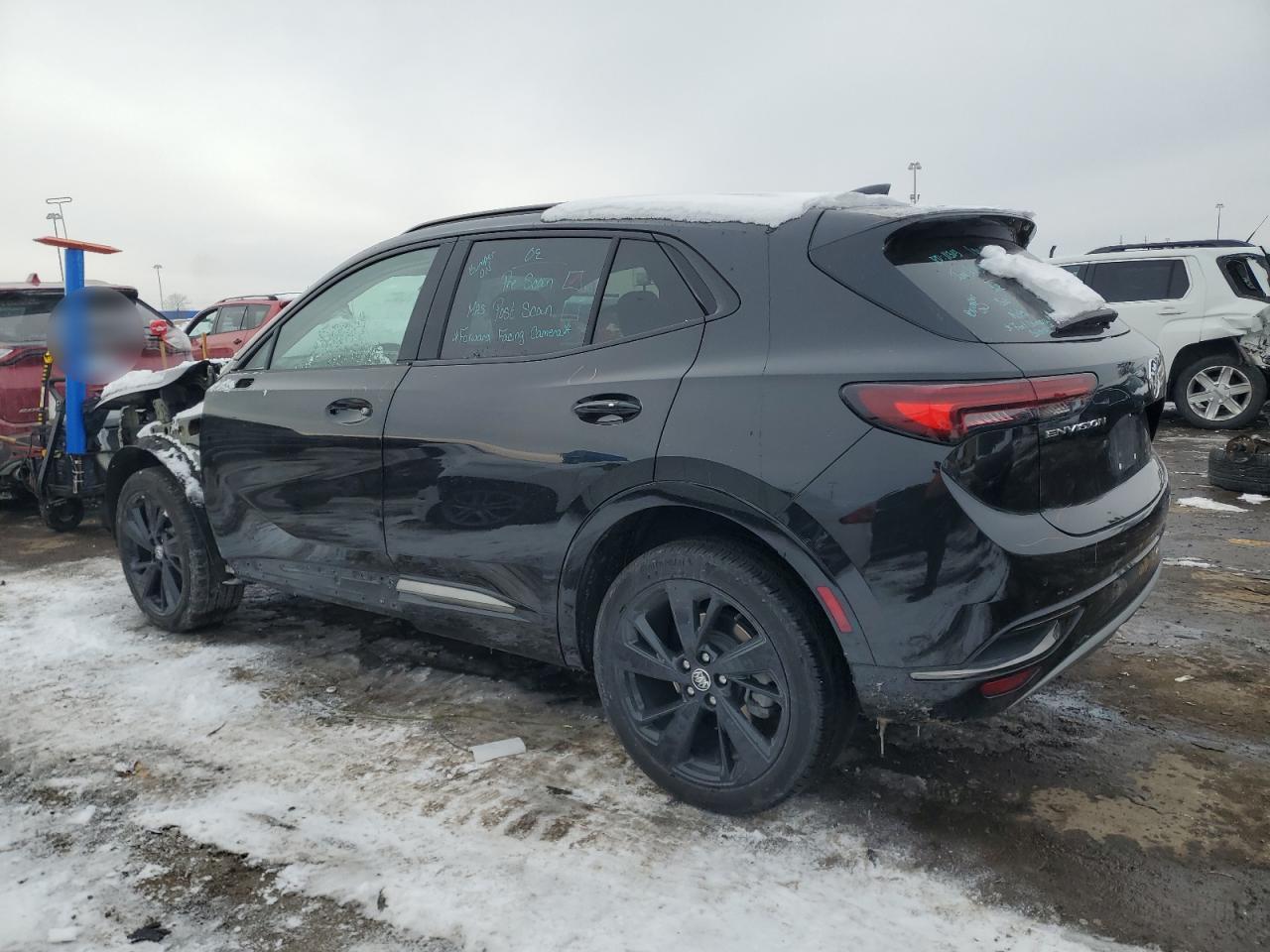 2022 Buick Envision VIN LRBFZNR41ND111626 Copart auction photo, front end damage thumbnail 2
