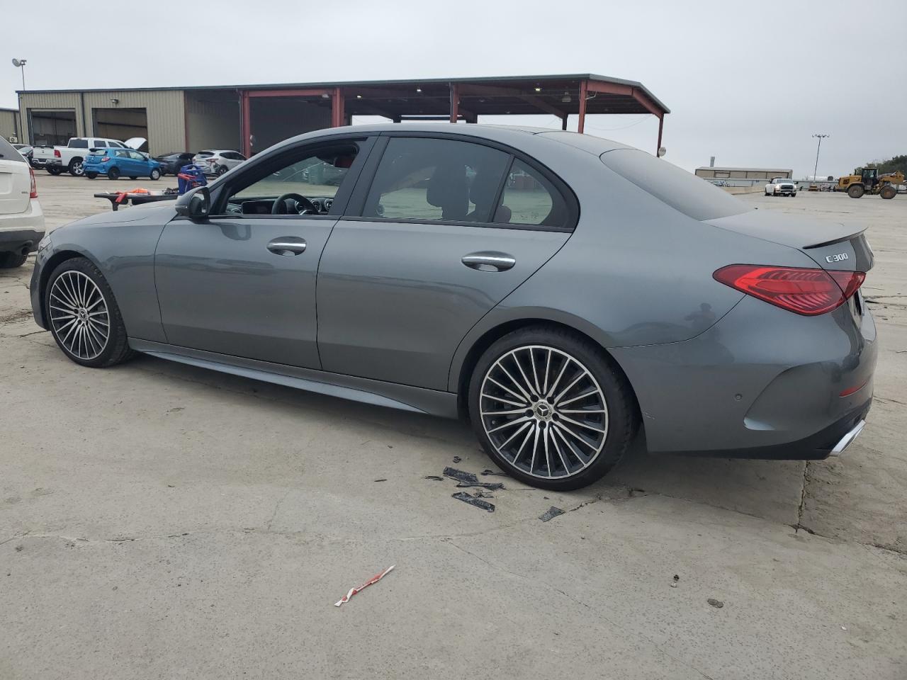 2023 Mercedes-Benz C-klasse VIN W1KAF4GB1PR128406 Copart auction photo, side / mechanical damage thumbnail 2
