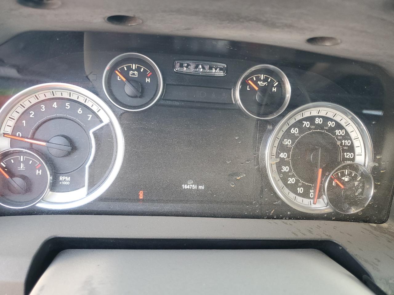 2015 RAM 2500 VIN 3C6UR5MJ2FG529971 Copart auction photo, front end / rear end damage thumbnail 9