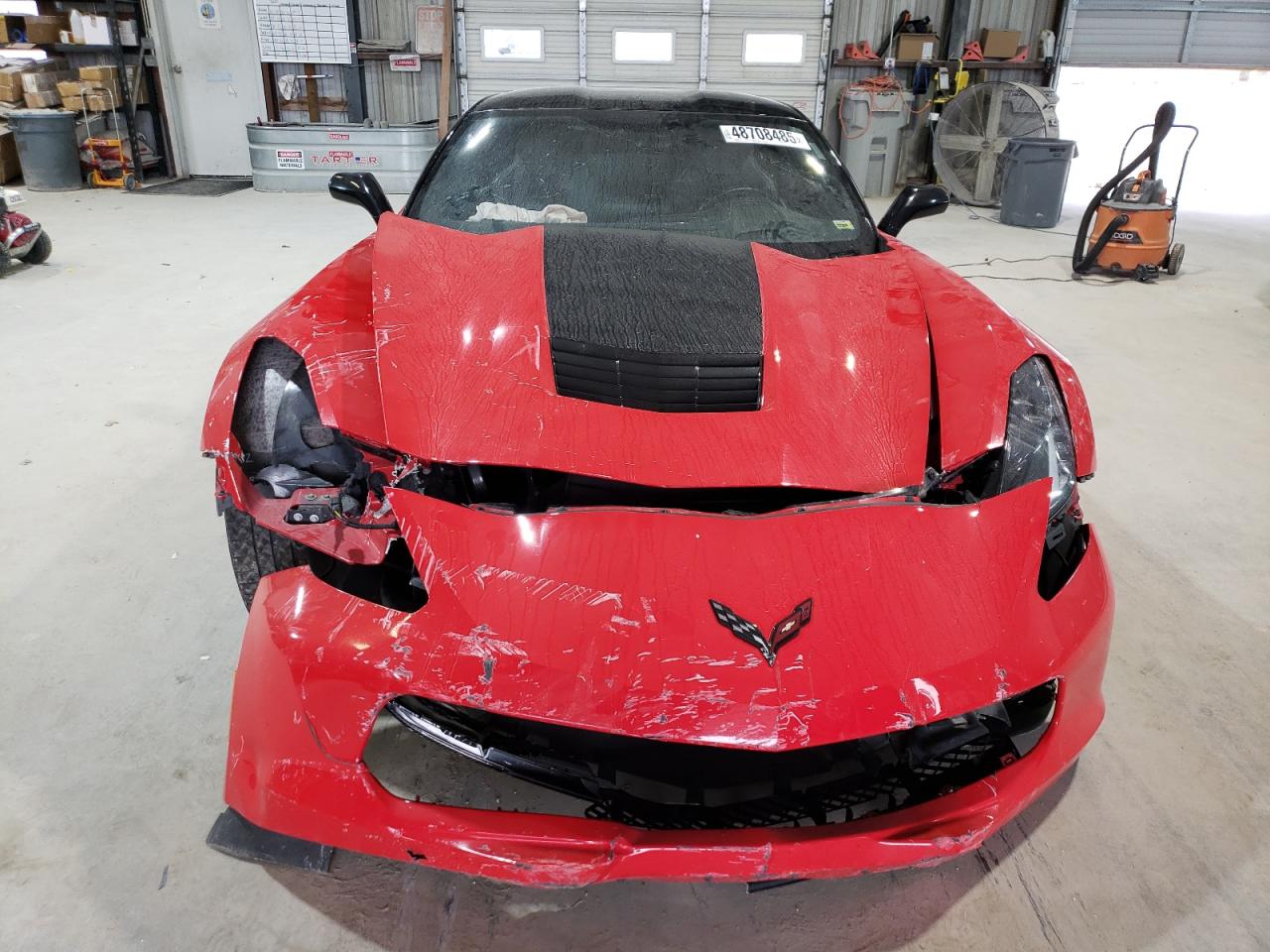 2015 Chevrolet Corvette VIN 1G1YM2D77F5117833 Copart auction photo, front end damage thumbnail 5