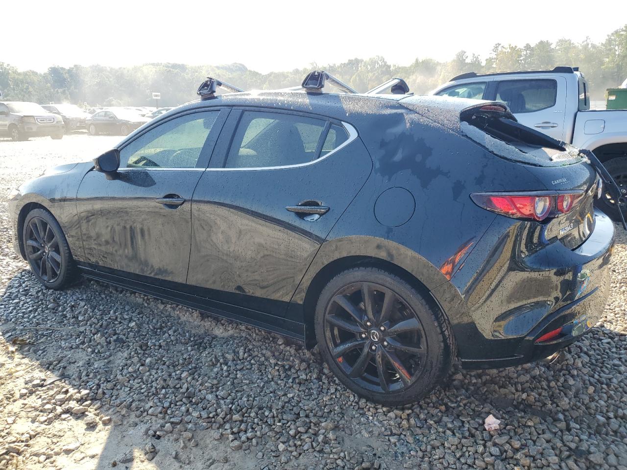 2019 Mazda 3 VIN JM1BPANM2K1128873 Copart auction photo, top/roof damage thumbnail 2