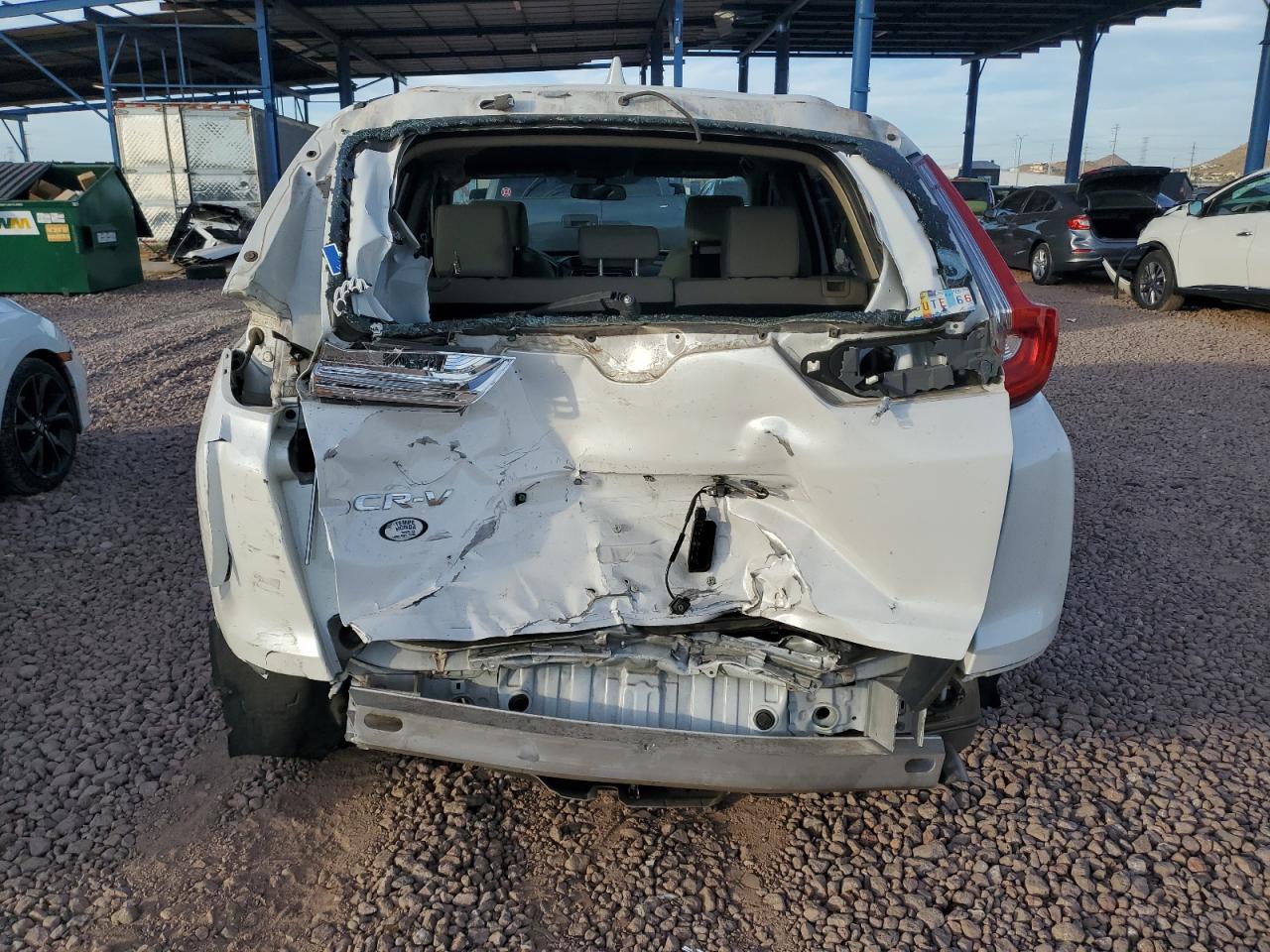 2019 Honda CR-V VIN 5J6RW5H35KL004350 Copart auction photo, rear end / front end damage thumbnail 6