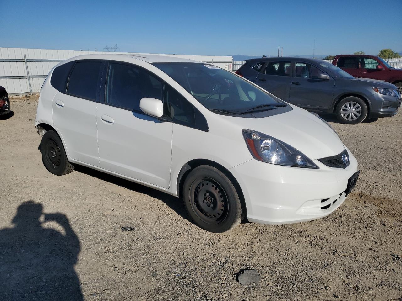 2013 Honda Fit VIN JHMGE8H37DC049700 Copart auction photo, side / rear end damage thumbnail 4