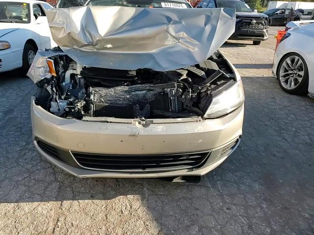 2014 Volkswagen Jetta VIN 3VWD17AJ8EM273395 Copart auction photo, front end damage thumbnail 10