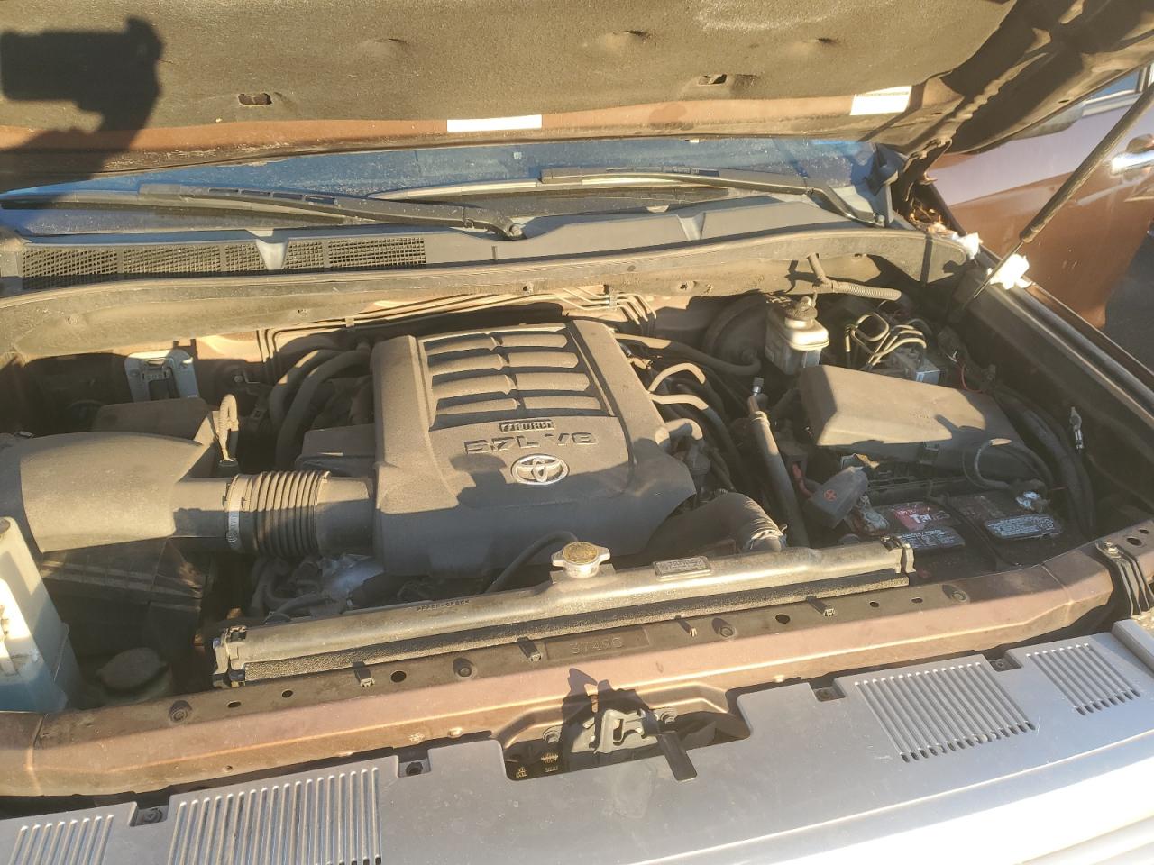 2014 Toyota Tundra VIN 5TFAW5F17EX338297 Copart auction photo, front end damage thumbnail 11
