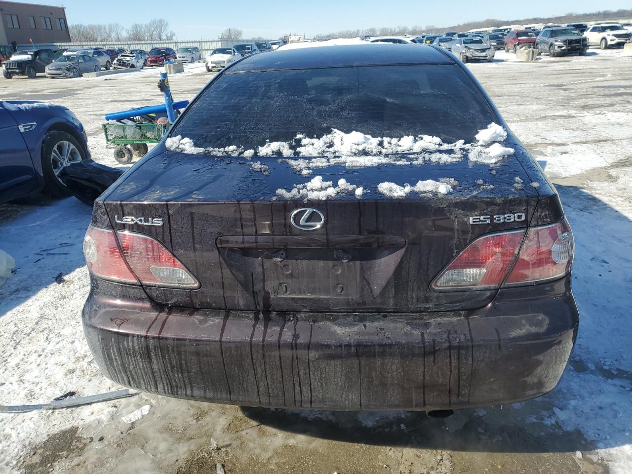 2004 Lexus ES VIN JTHBA30G545042224 Copart auction photo, front end damage thumbnail 6