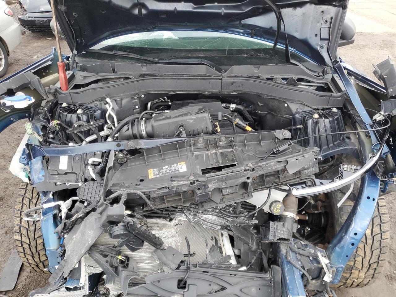 2020 Ford Explorer VIN 1FMSK8DH4LGB68572 Copart auction photo, front end damage thumbnail 12