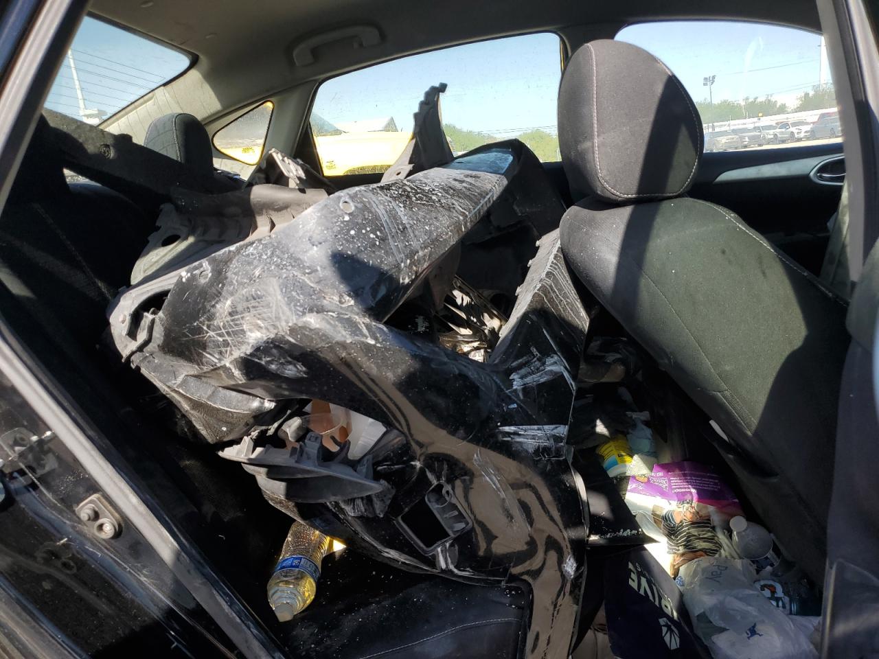 2014 Nissan Sentra VIN 3N1AB7AP2EY256840 Copart auction photo, front end damage thumbnail 10