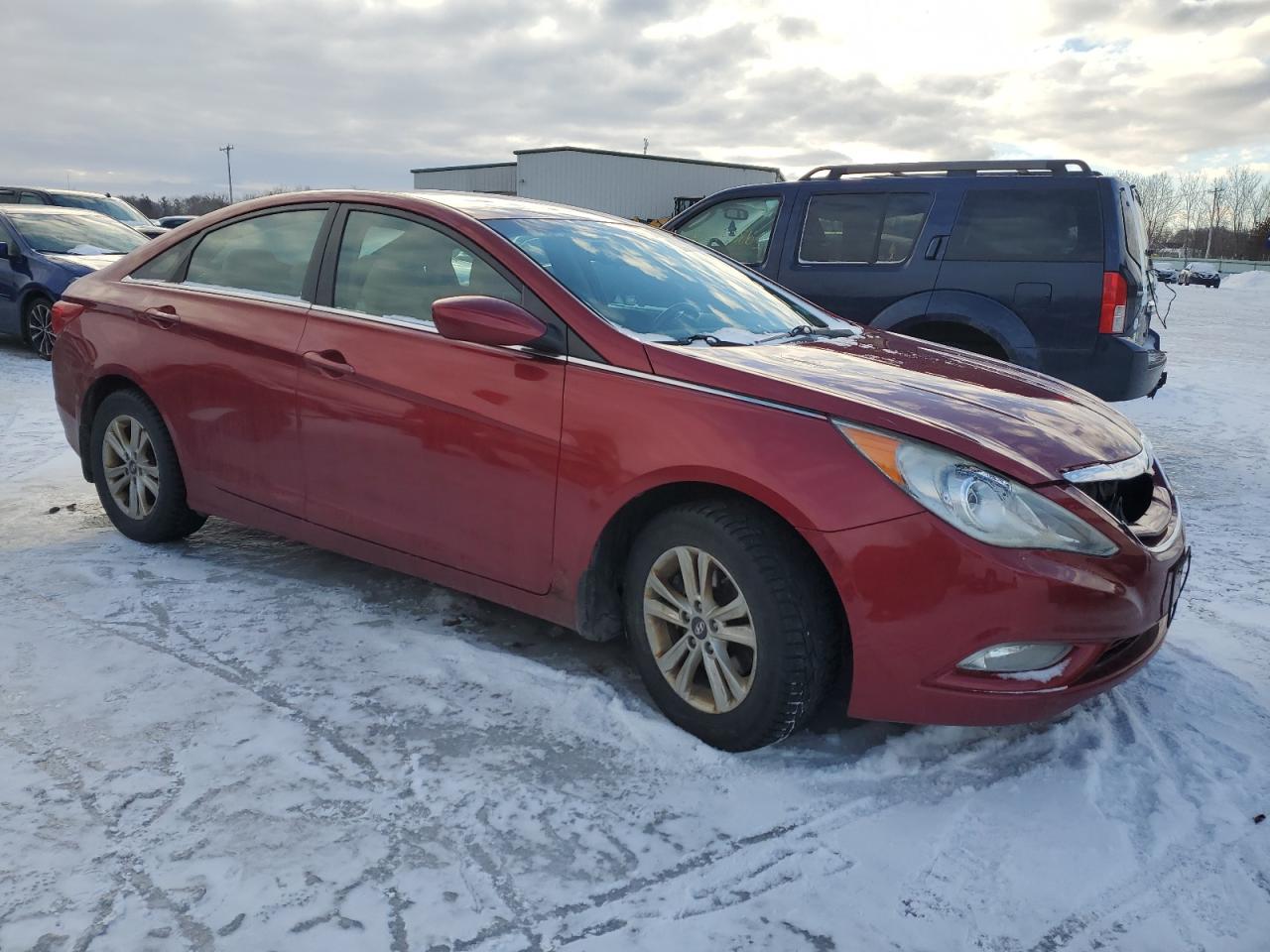 2013 Hyundai Sonata VIN 5NPEB4AC9DH511439 Copart auction photo, front end damage thumbnail 4