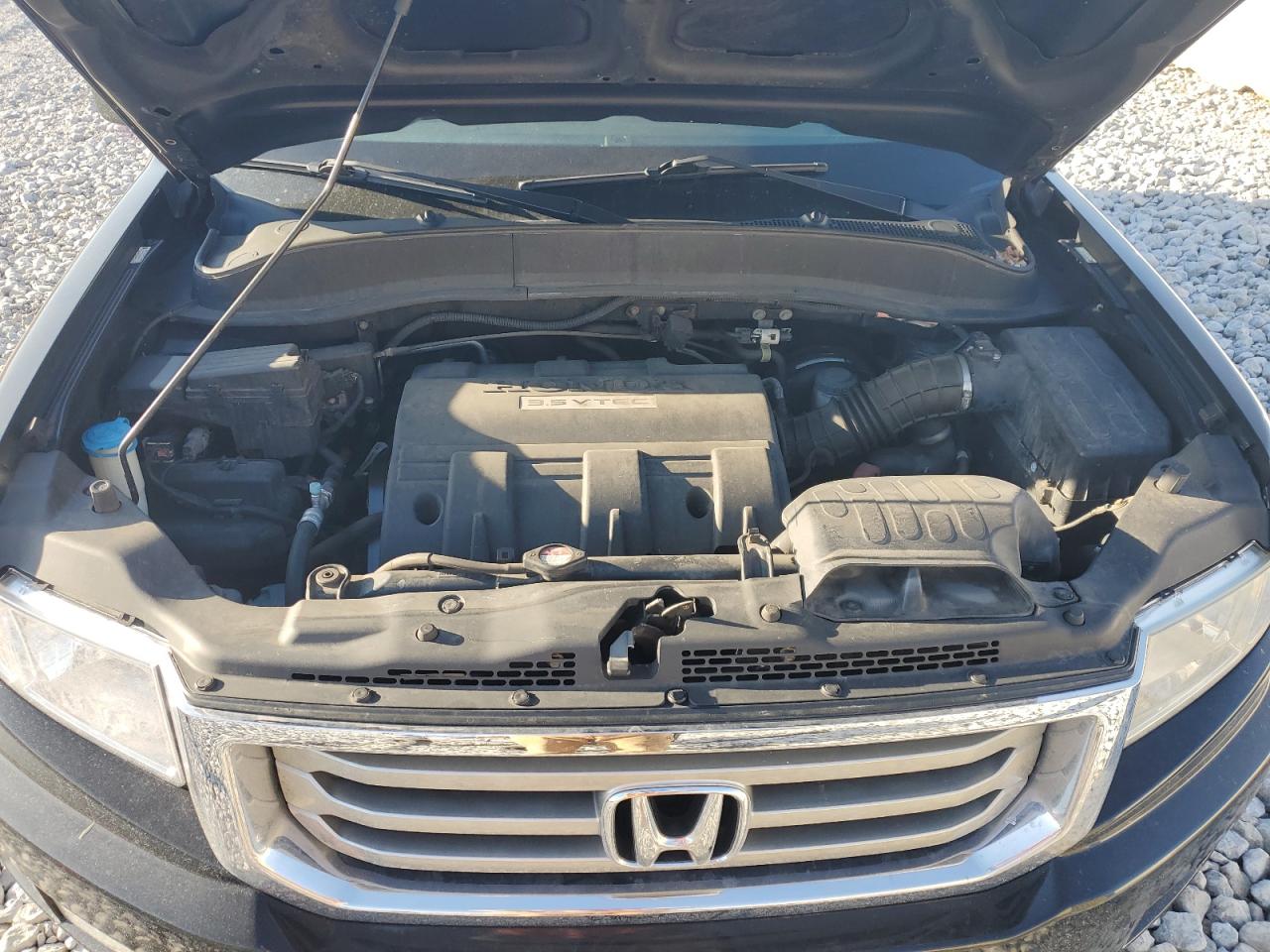 2013 Honda Ridgeline VIN 5FPYK1F51DB008855 Copart auction photo, side / rear end damage thumbnail 11