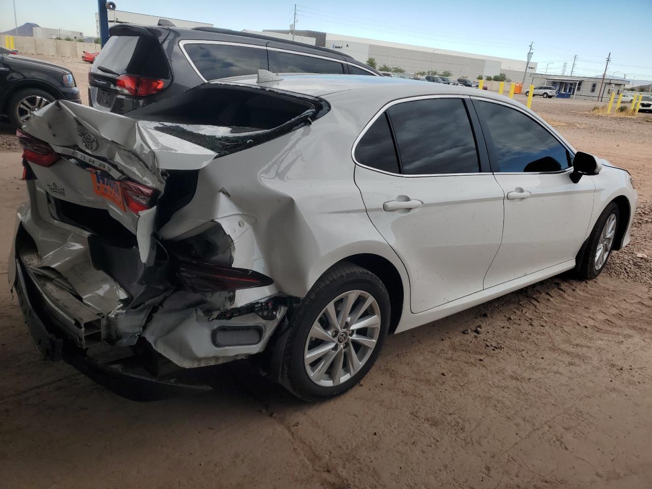 2023 Toyota Camry VIN 4T1C11BK7PU105809 Copart auction photo, rear end damage thumbnail 3