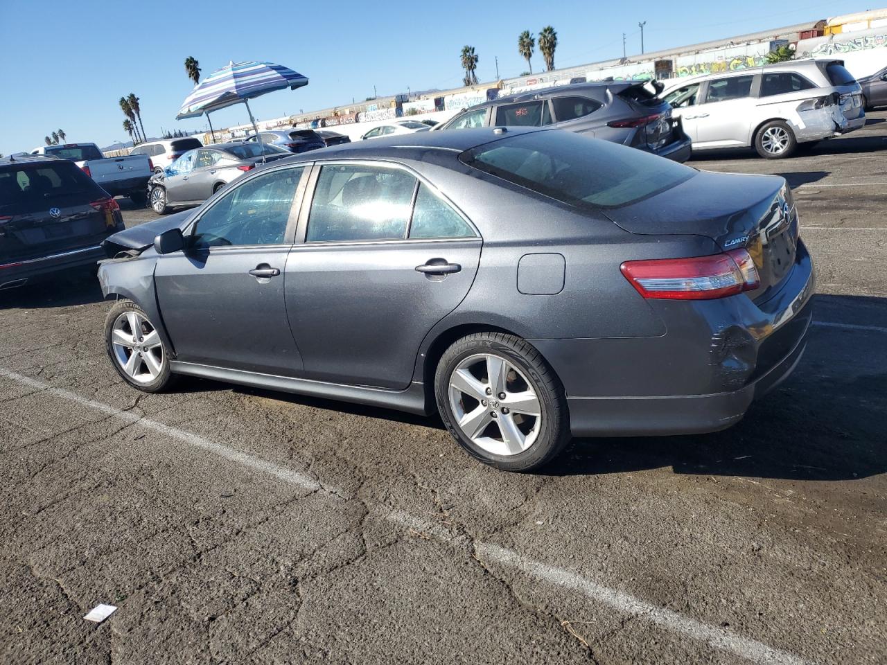 2010 Toyota Camry VIN 4T1BF3EK0AU112015 Copart auction photo, front end / minor dent/scratches damage thumbnail 2
