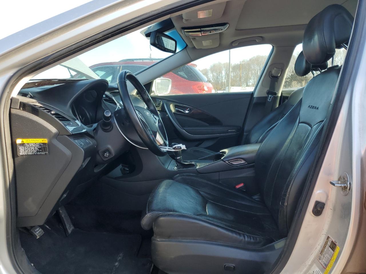 2012 Hyundai Azera VIN KMHFH4JG8CA186371 Copart auction photo, front end damage thumbnail 7