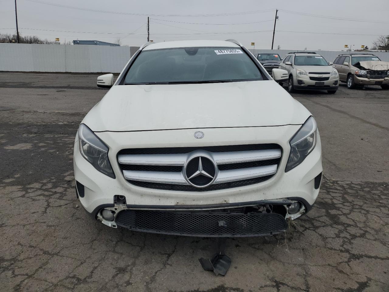 2016 Mercedes-Benz GLA-klasse VIN WDCTG4GB8GJ248549 Copart auction photo, side / mechanical damage thumbnail 5
