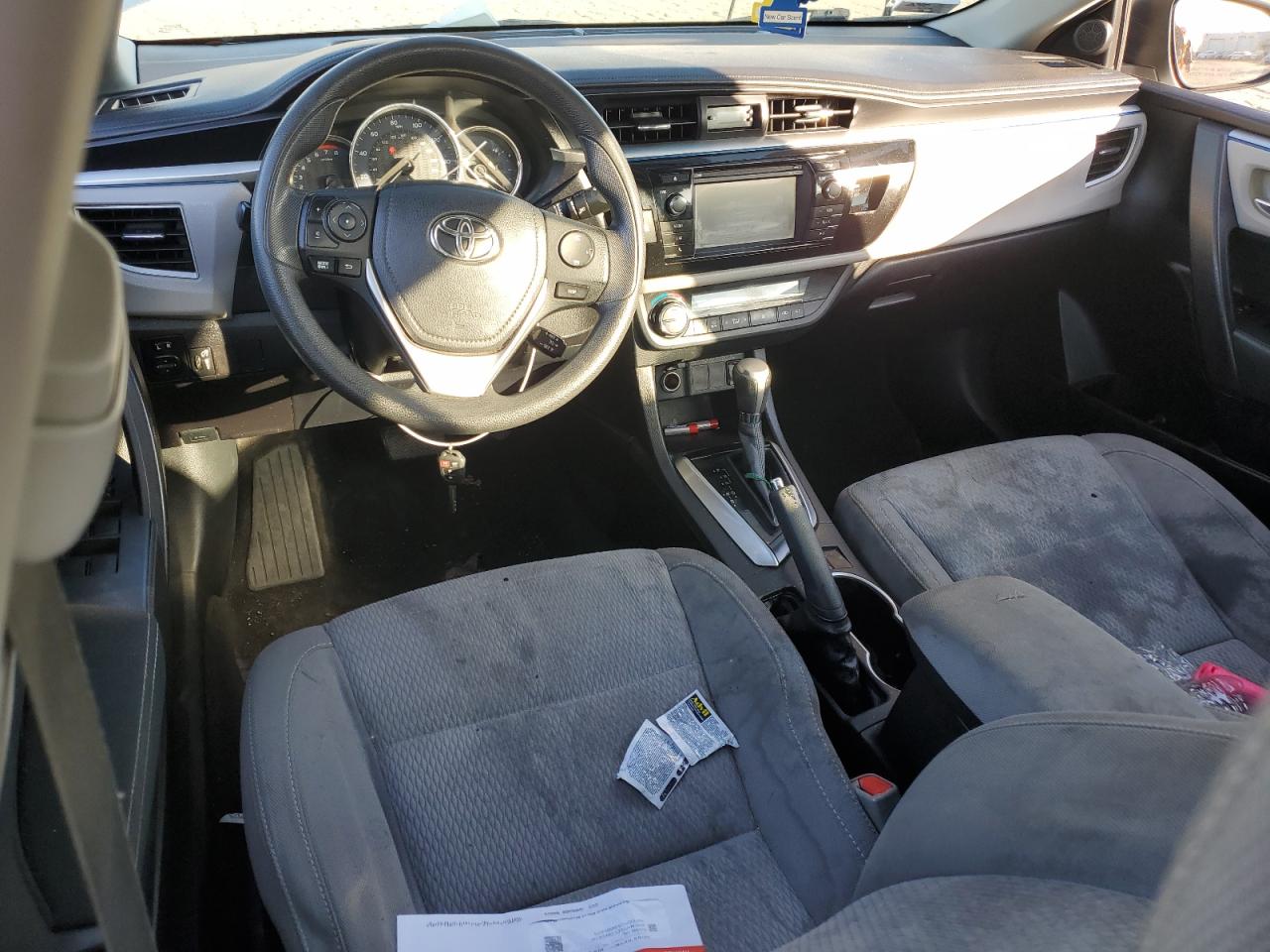 2016 Toyota Corolla VIN 5YFBURHE9GP389898 Copart auction photo, all over damage thumbnail 8