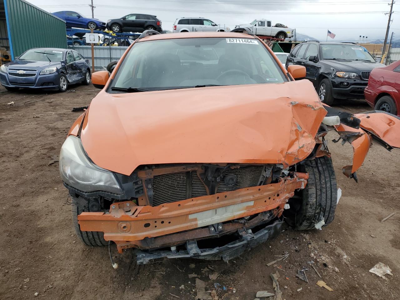 2014 Subaru XV VIN JF2GPAGC2E8324447 Copart auction photo, front end damage thumbnail 5