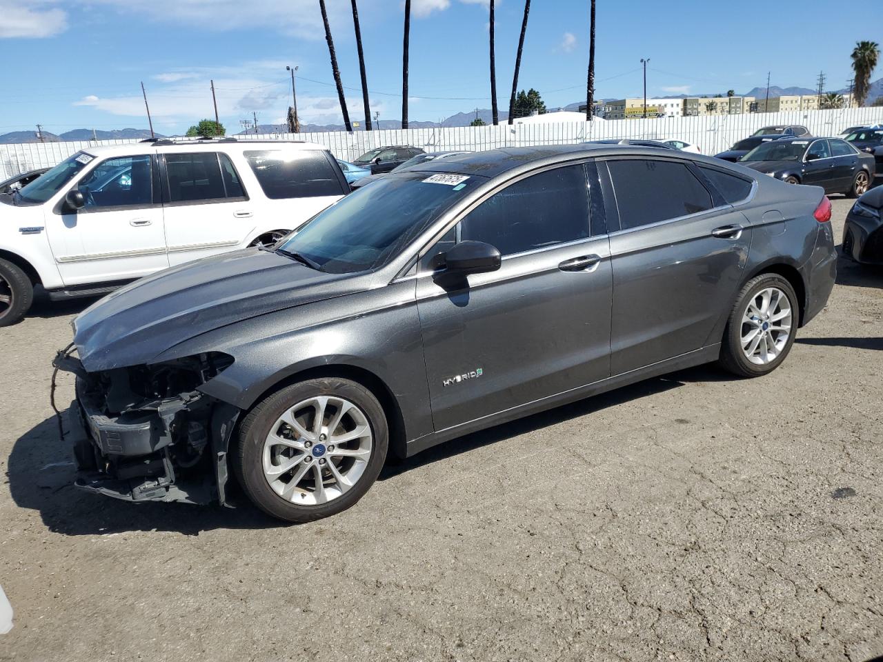 2019 Ford Fusion VIN 3FA6P0LU7KR208809