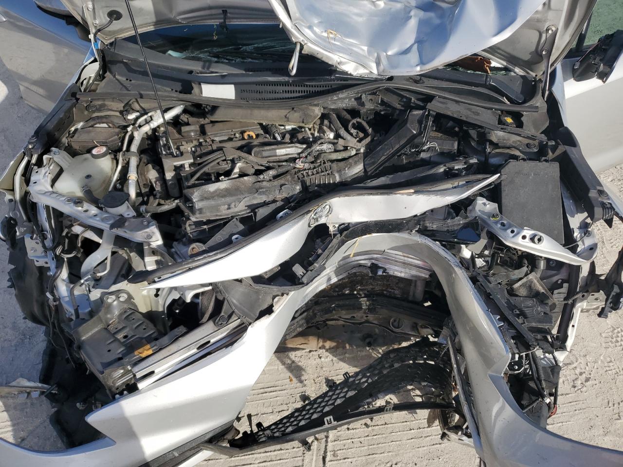 2020 Toyota Corolla VIN 5YFS4RCE5LP021106 Copart auction photo, front end damage thumbnail 12