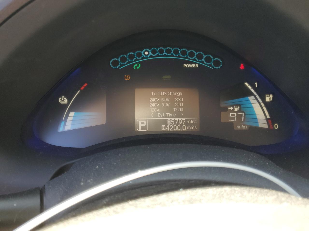 2016 Nissan Leaf VIN 1N4BZ0CP2GC303867 Copart auction photo, front end / minor dent/scratches damage thumbnail 9