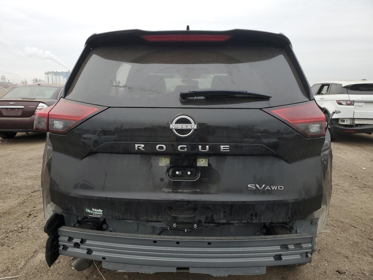 2024 Nissan Rogue VIN JN8BT3BBXRW184135 Copart auction photo, side damage thumbnail 6