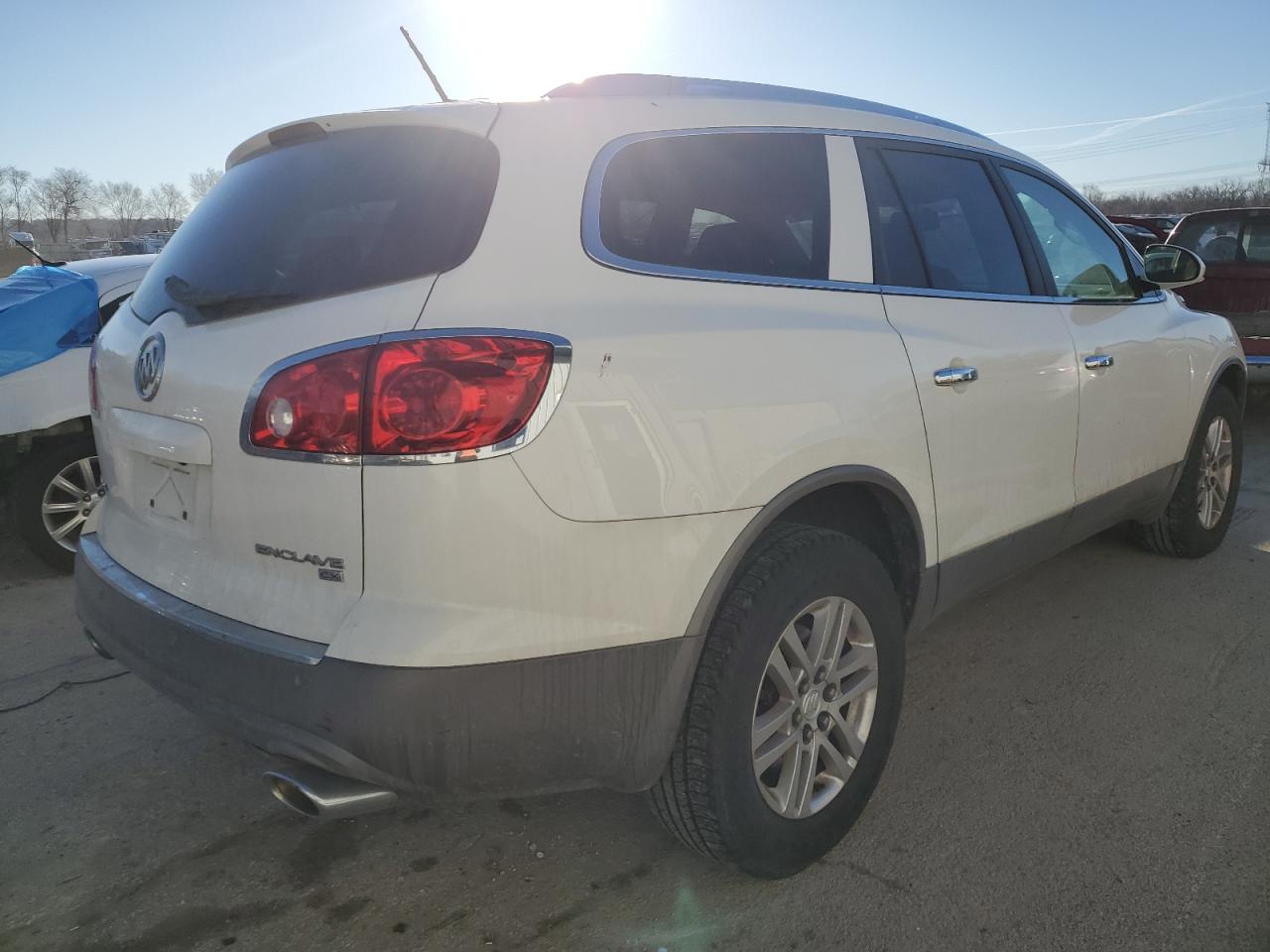 2009 Buick Enclave VIN 5GAER13D59J215379 Copart auction photo, side damage thumbnail 3