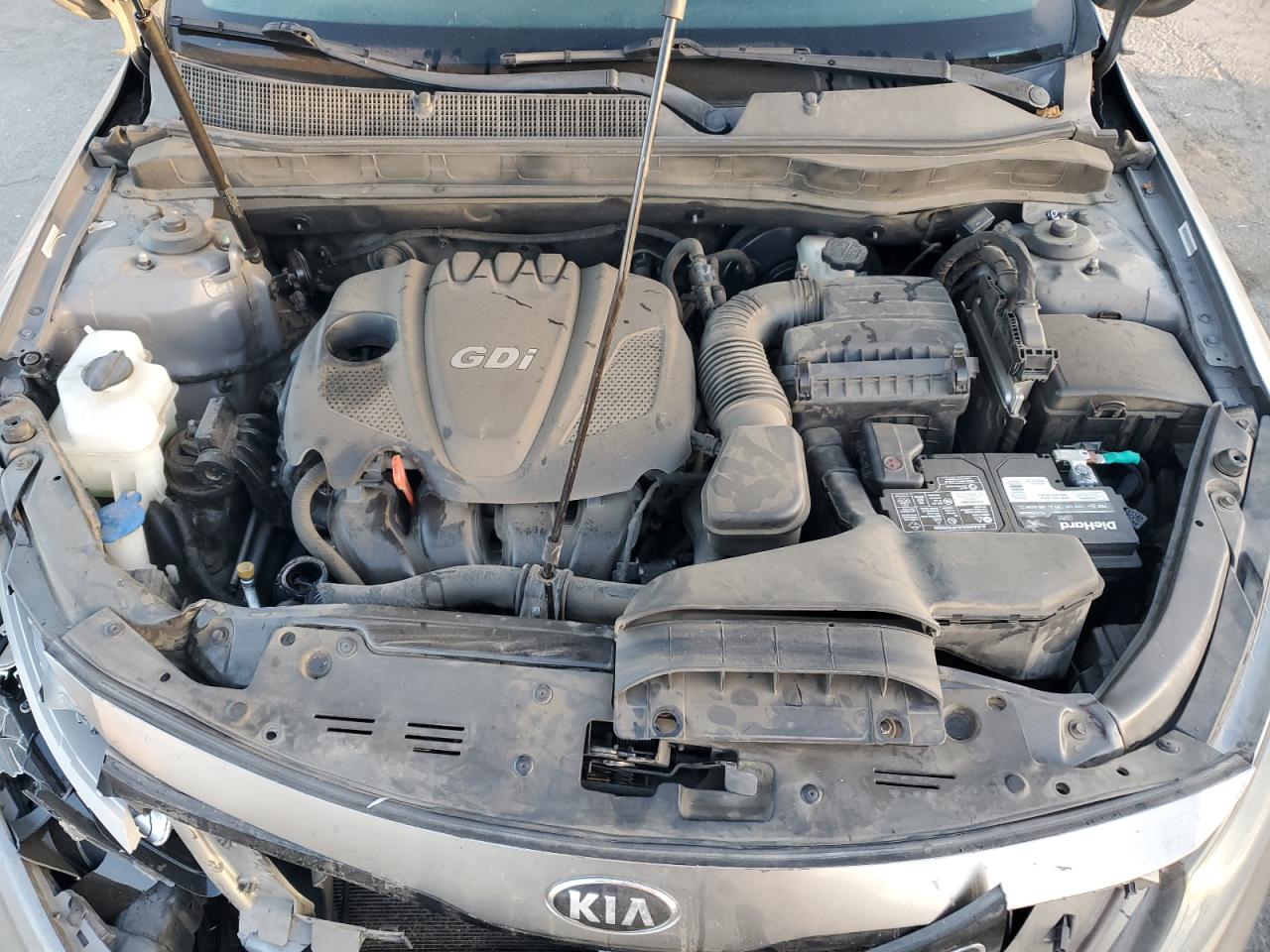 2015 KIA Optima VIN 5XXGN4A79FG370373 Copart auction photo, front end damage thumbnail 11
