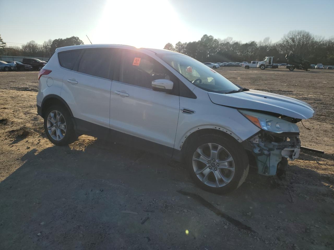 2013 Ford Escape VIN 1FMCU0HX7DUA75209 Copart auction photo, all over damage thumbnail 4