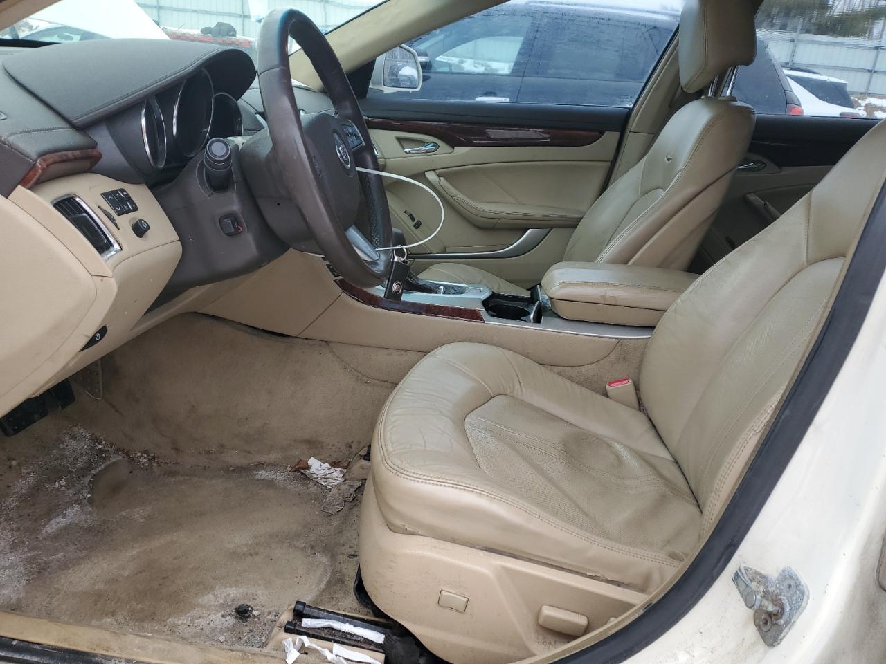 2008 Cadillac CTS VIN 1G6DP57V280112695 Copart auction photo, front end / minor dent/scratches damage thumbnail 7
