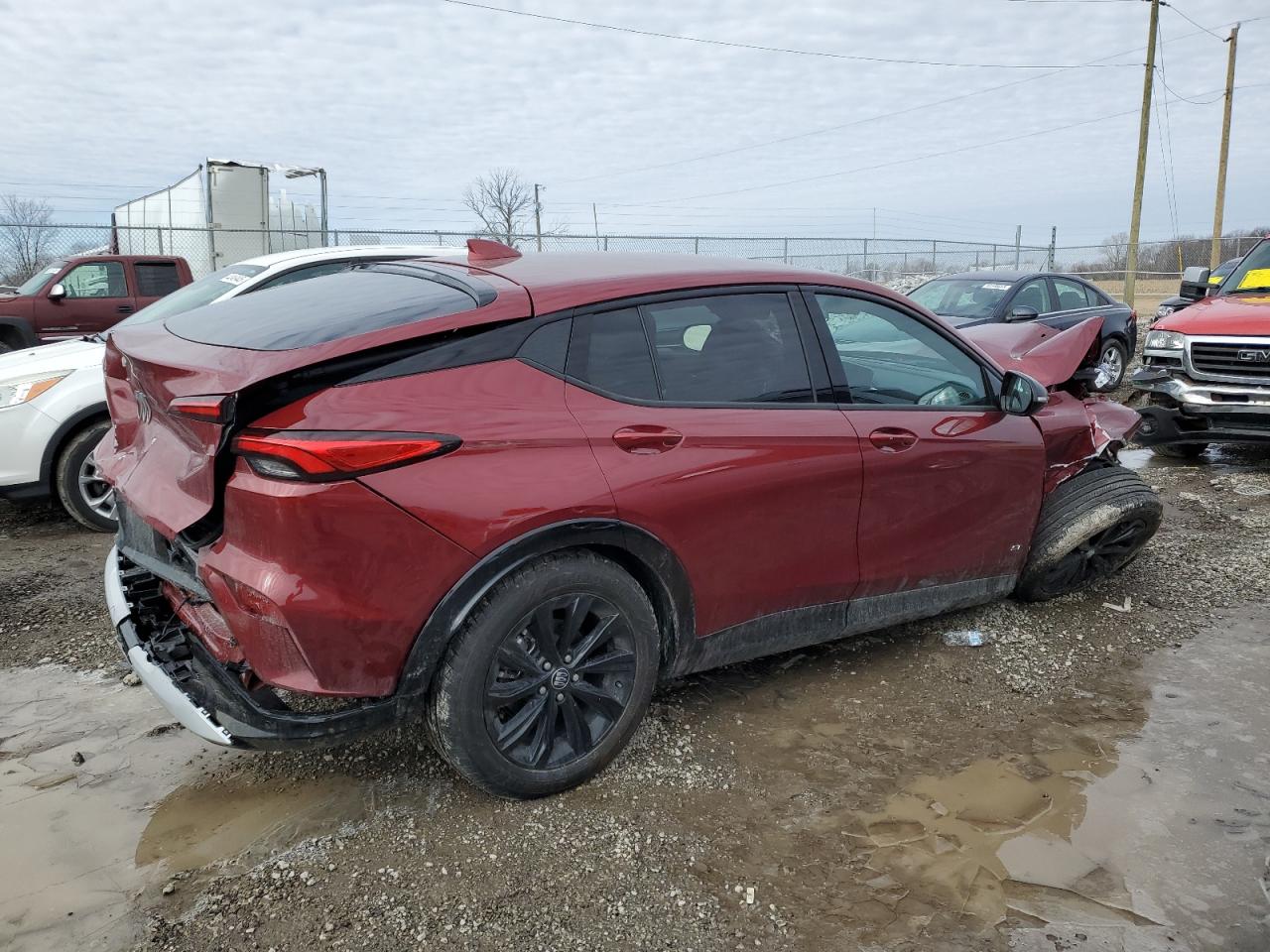 2025 Buick Envista VIN KL47LBEPXSB100583 Copart auction photo, front end / rear end damage thumbnail 3