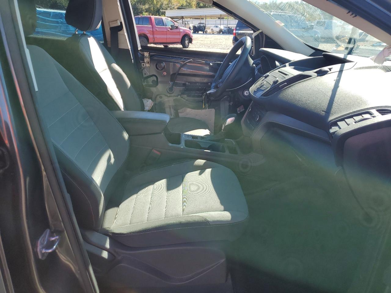 2017 Ford Escape VIN 1FMCU0F78HUB16021 Copart auction photo, side damage thumbnail 7